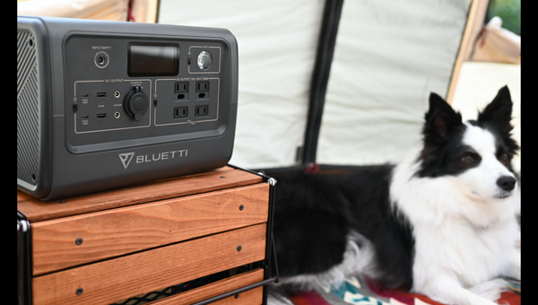 ポータブル電源で充実のキャンプライフ!