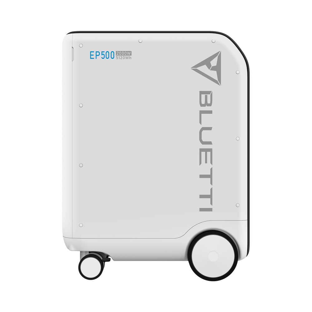 【終売】BLUETTI EP500 家庭用バックアップ可搬型電源 |防災推奨・非常用電源 |5120Wh、2000W