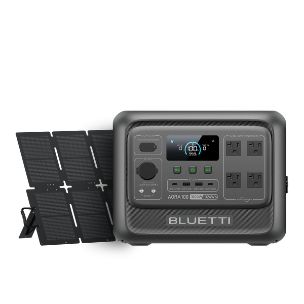 BLUETTI aora100 V2 新品未開封　② AORA 100 V2 +220W | グレー ブルーティ