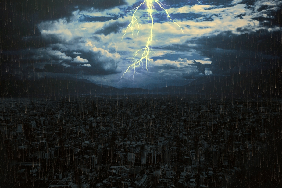 本格的な停電