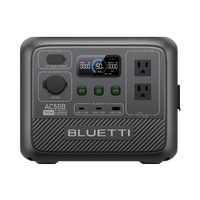 BLUETTI AC50B 小型ポータブル電源 | 防災推奨・車中泊・キャンプ |448Wh、700W
