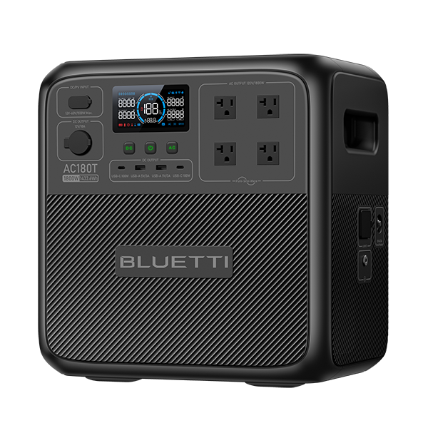 BLUETTI AC180T 大容量ポータブル電源 |1433Wh、1800W