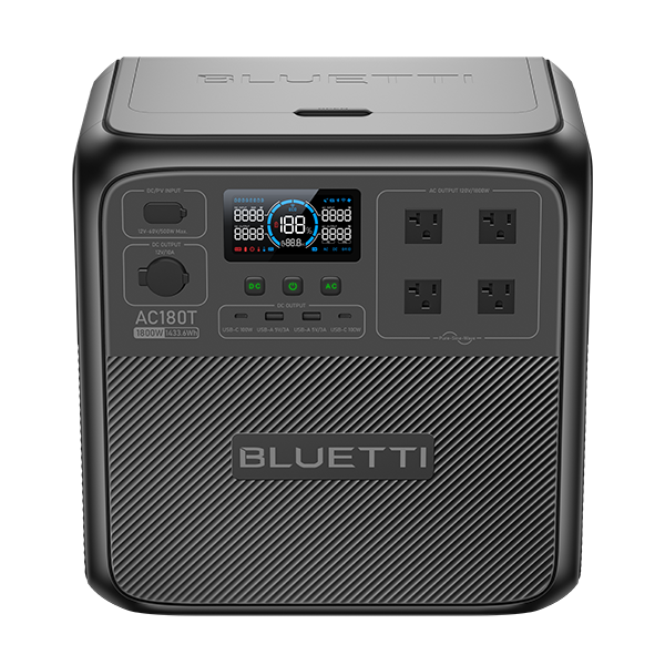 BLUETTI AC180T 大容量ポータブル電源 |1433Wh、1800W
