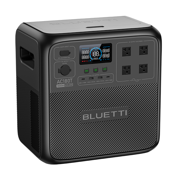 BLUETTI AC180T 大容量ポータブル電源 |1433Wh、1800W