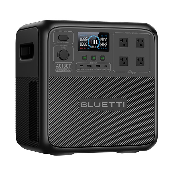 BLUETTI AC180T 大容量ポータブル電源 |1433Wh、1800W