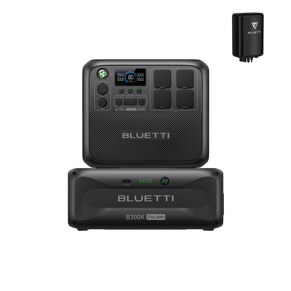 【終売】BLUETTI AC200L大容量ポータブル電源 | 防災推奨・車中泊・キャンプ |2048Wh、2000W