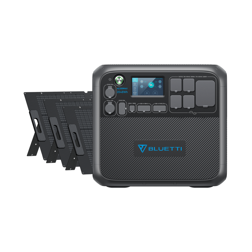BLUETTI AC200MAX +200Wソーラーパネルセット