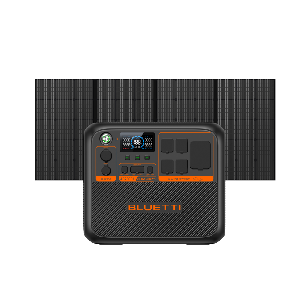 BLUETTI AC200PL 大容量ポータブル電源 | 防災推奨・車中泊・キャンプ|2304Wh、2000W