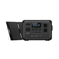 BLUETTI ポータブル電源 AC2A +ソーラーパネル | 204Wh、300W