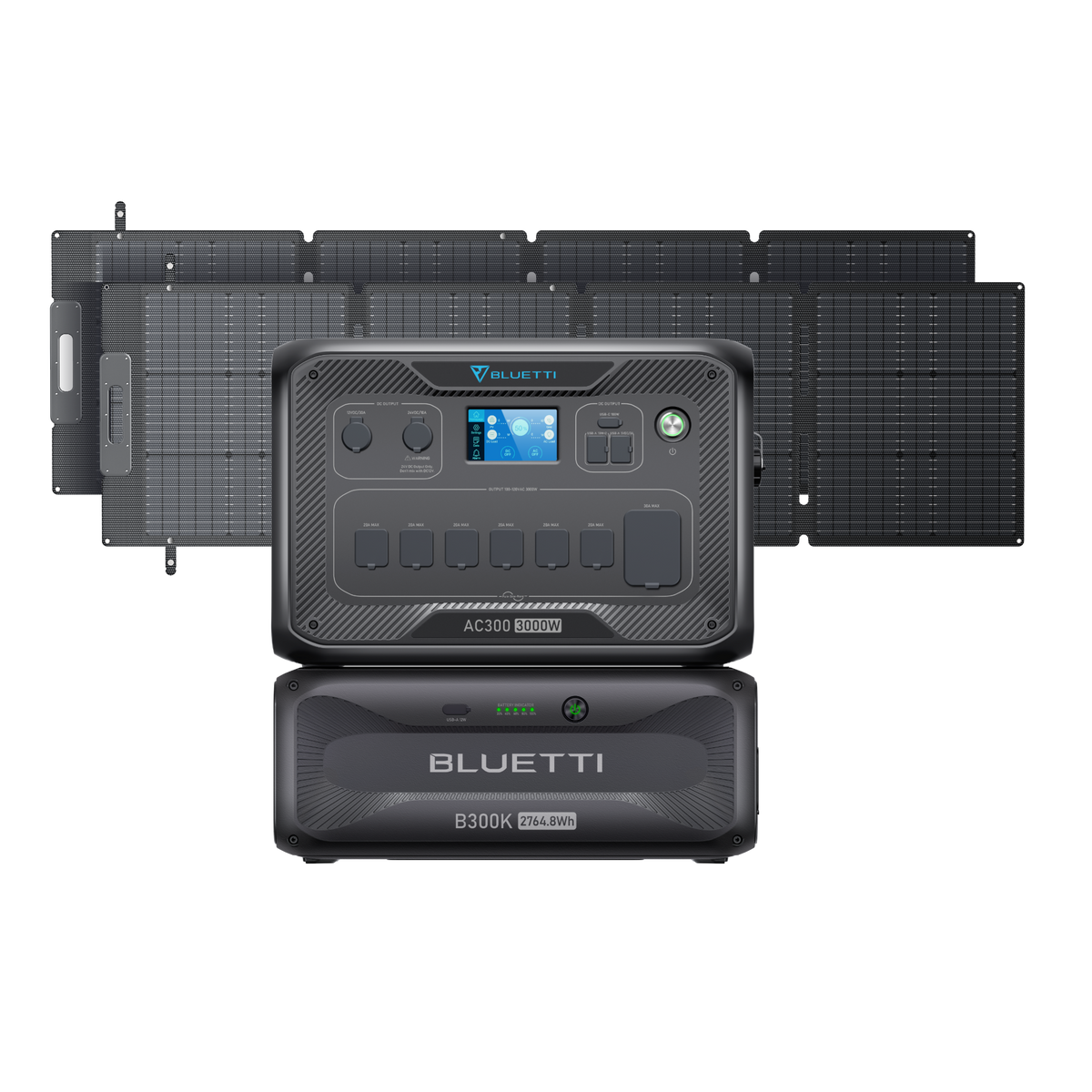 BLUETTI AC300+B300K 家庭用バックアップ電源  | 防災推奨・非常用電源 |2764Wh、3000W