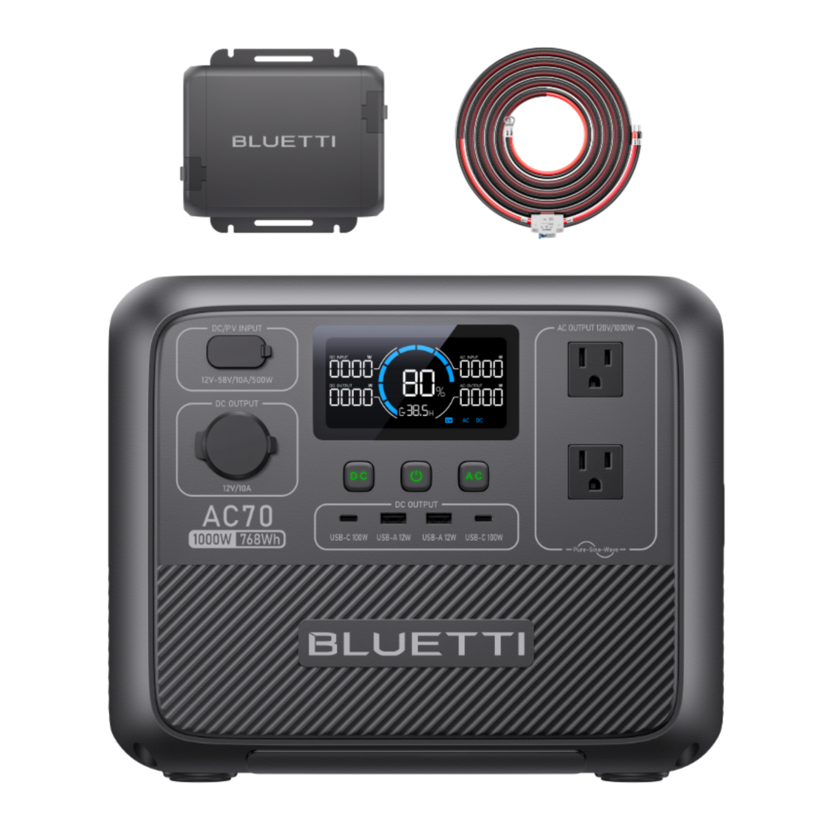 BLUETTI Charger 1 | 560W  オルタネーターDC充電器