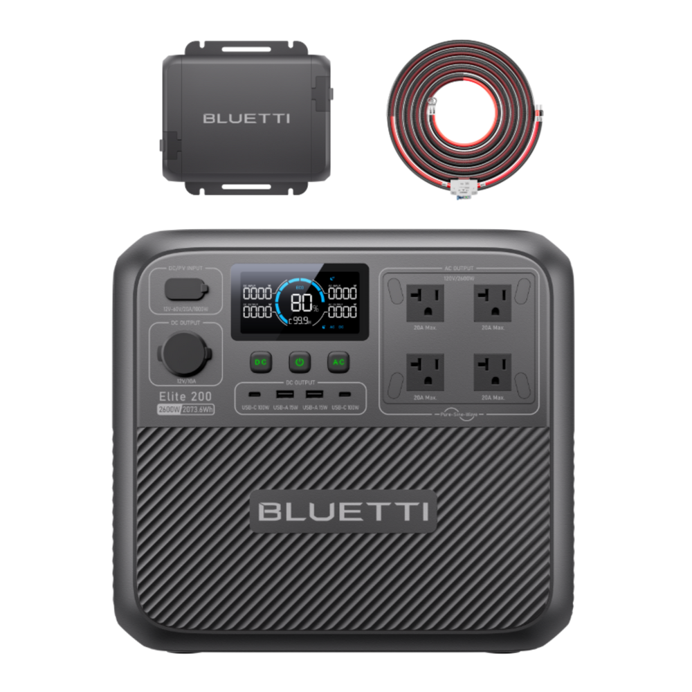 BLUETTI Dark to Green Charger 1 | 560W オルタネーターDC充電器