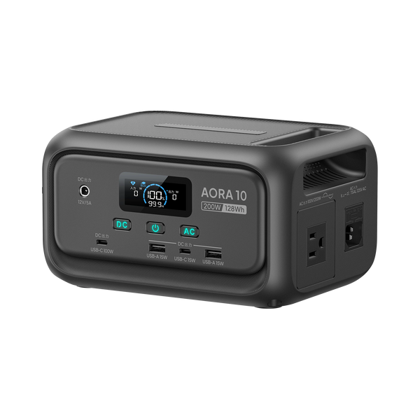 BLUETTI AORA 10 ミニ ポータブル電源+60Wソーラーパネル|128Wh・200W BLUETTI AORA 10 ミニ ポータブル電源+60Wソーラーパネル|128Wh・200W