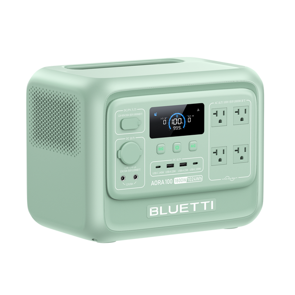 BLUETTI AORA 100 大容量ポータブル電源 1152Wh 1800W BLUETTI AORA 100 V2 大容量ポータブル電源 | 防災推奨・車中泊
