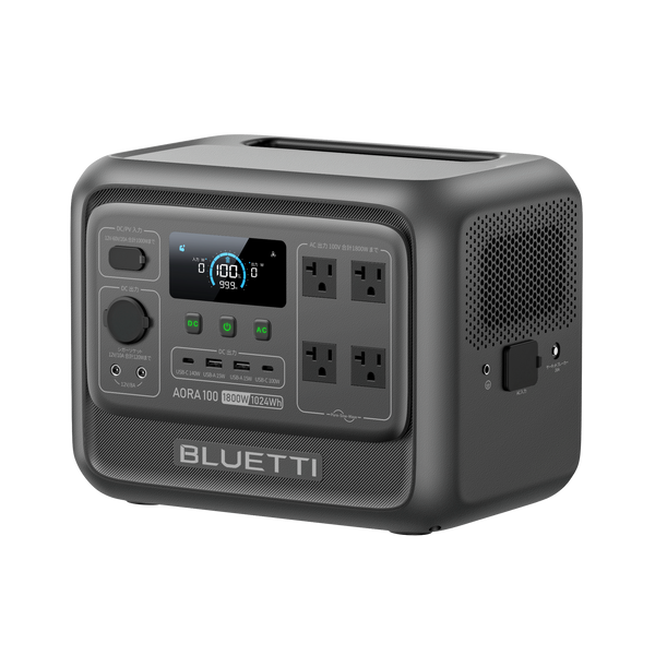 グレー | BLUETTI AORA 100 V2 ポータブル電源 +120W ソーラーパネル グレー | BLUETTI AORA 100 V2 ポータブル電源 +120W ソーラーパネル