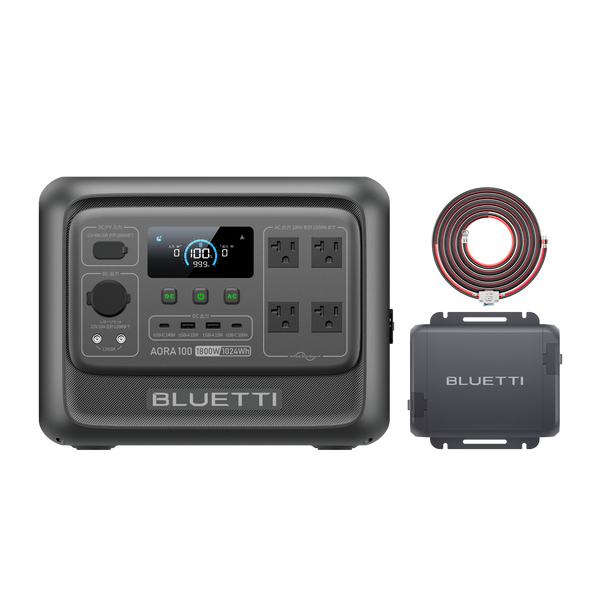 BLUETTI ポータブル電源 AORA 100 V2 +Charger 1 | グレー