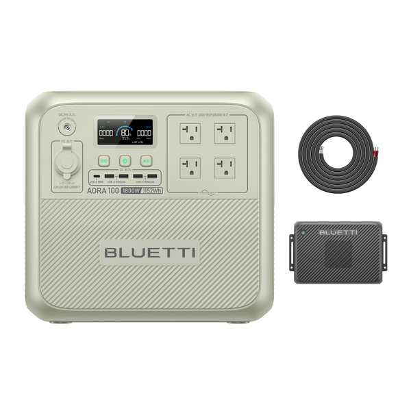 BLUETTI ポータブル電源 AORA 100 +Charger 2 ブルーティ