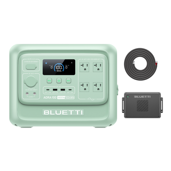 ★たろ★ 未使用 BLUETTI AORA 100 V2 ミントグリーン Amazon.co.jp: BLUETTI ポータブル電源 AORA 100 V2 日本限定モデル