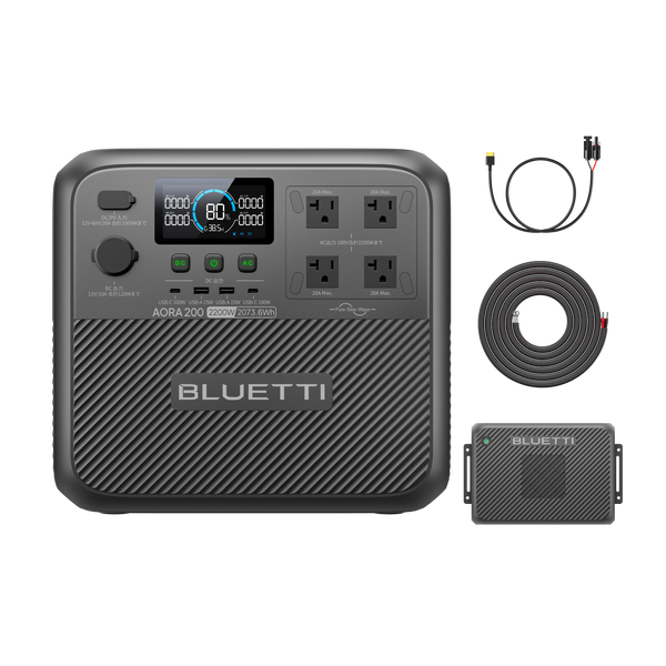 BLUETTI ポータブル電源 AORA 200 +Charger 2 ブルーティ