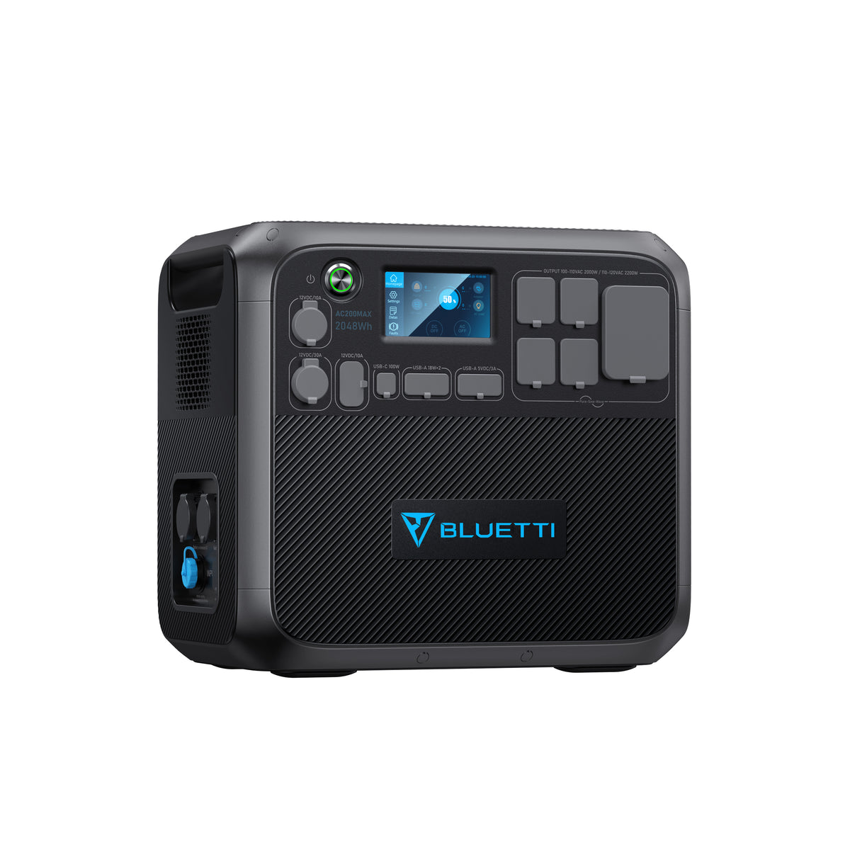 BLUETTI ポータブル電源 AC200MAX+ソーラーパネル|2048Wh、2200W
