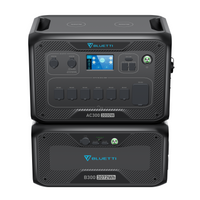 【終売】BLUETTI AC300+B300 家庭用バックアップ電源  | 防災推奨・非常用電源 |3072Wh、3000W