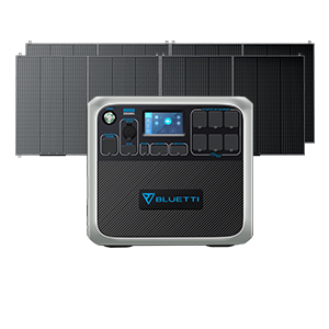 【終売】BLUETTI AC200P 大容量ポータブル電源|防災推奨・車中泊・キャンプ|2000Wh、2000W