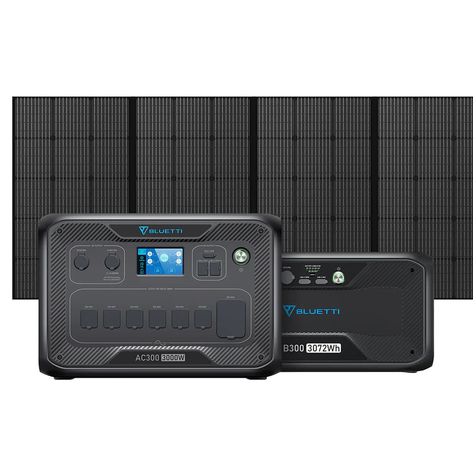 【終売】BLUETTI AC300+B300 家庭用バックアップ電源  | 防災推奨・非常用電源 |3072Wh、3000W