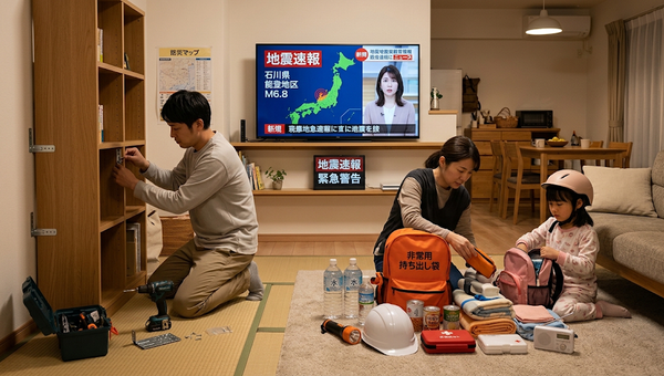 震度4・5・6強の地震とは？揺れ方・被害と地震対策を解説
