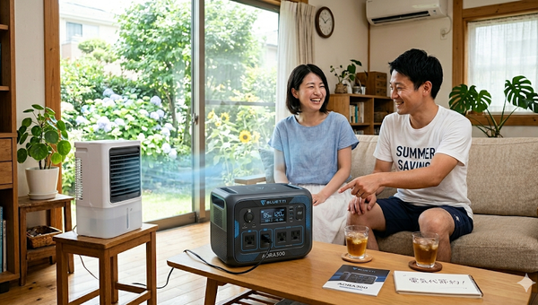冷風機 vs エアコン 電気代比較｜1ヶ月数百円で済む賢い節電方法