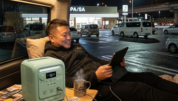 夏の渋滞を乗り切る！BLUETTIポータブル電源で車内を快適なオアシスに