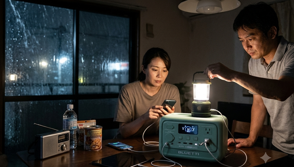 突然のゲリラ豪雨で避難勧告！避難所や自宅での生活を快適にする必須アイテム