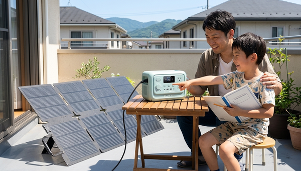 【夏休みの自由研究】太陽の力を測ってみよう！ソーラーパネルを使った発電実験