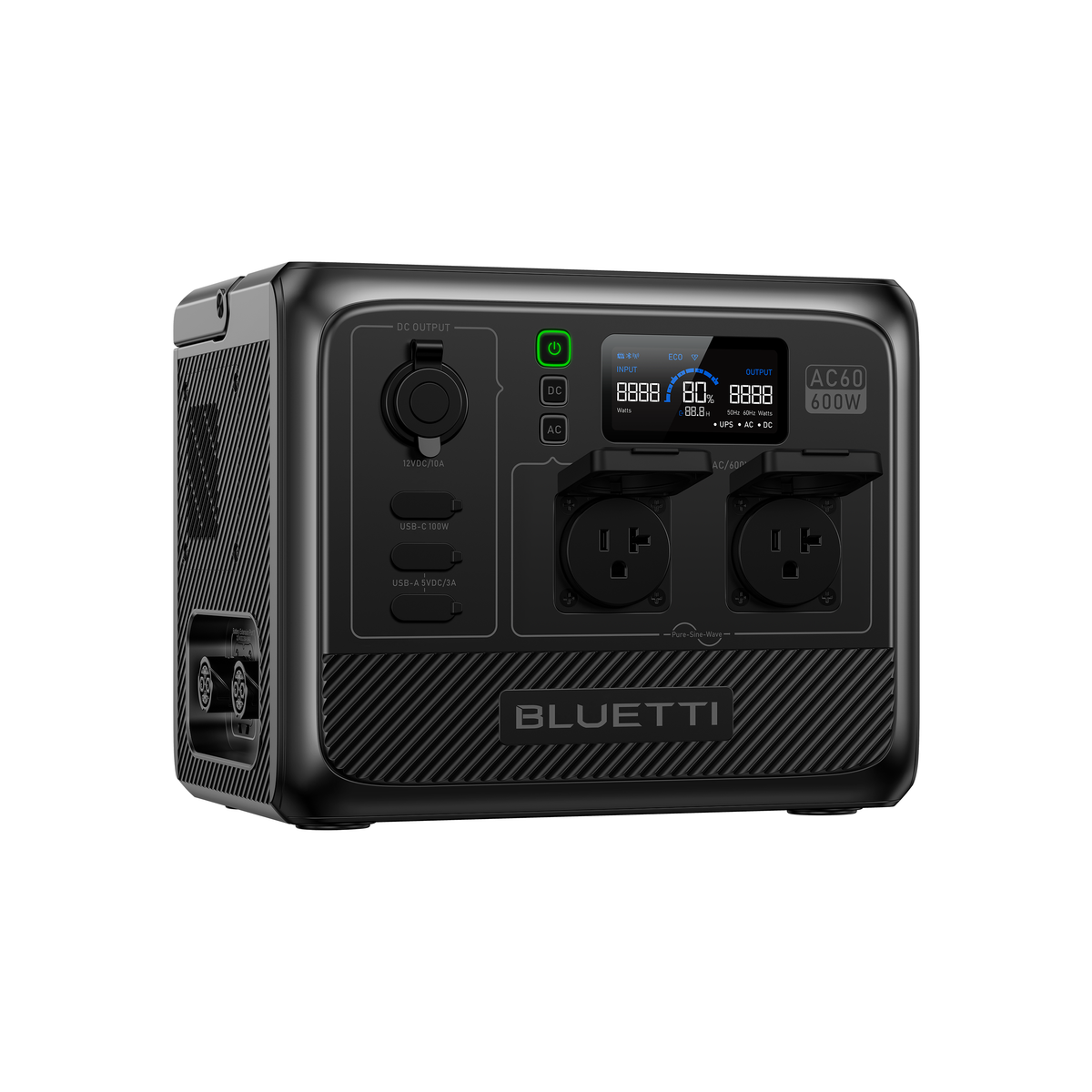 BLUETTI AC60容量ポータブル電源+PV200Dセット