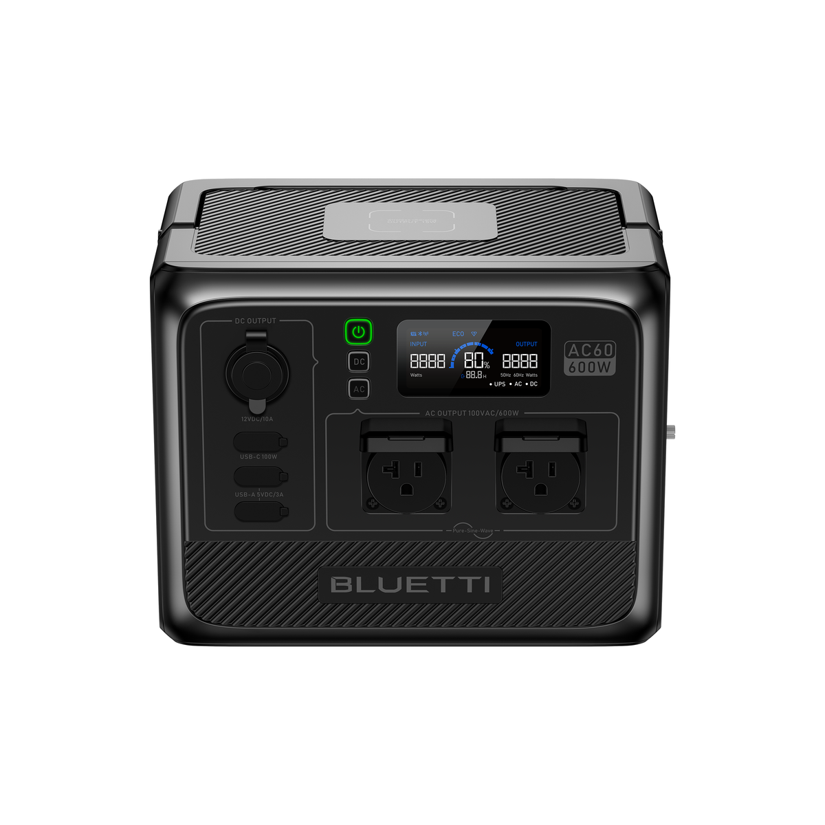 BLUETTI AC60容量ポータブル電源+PV200Dセット