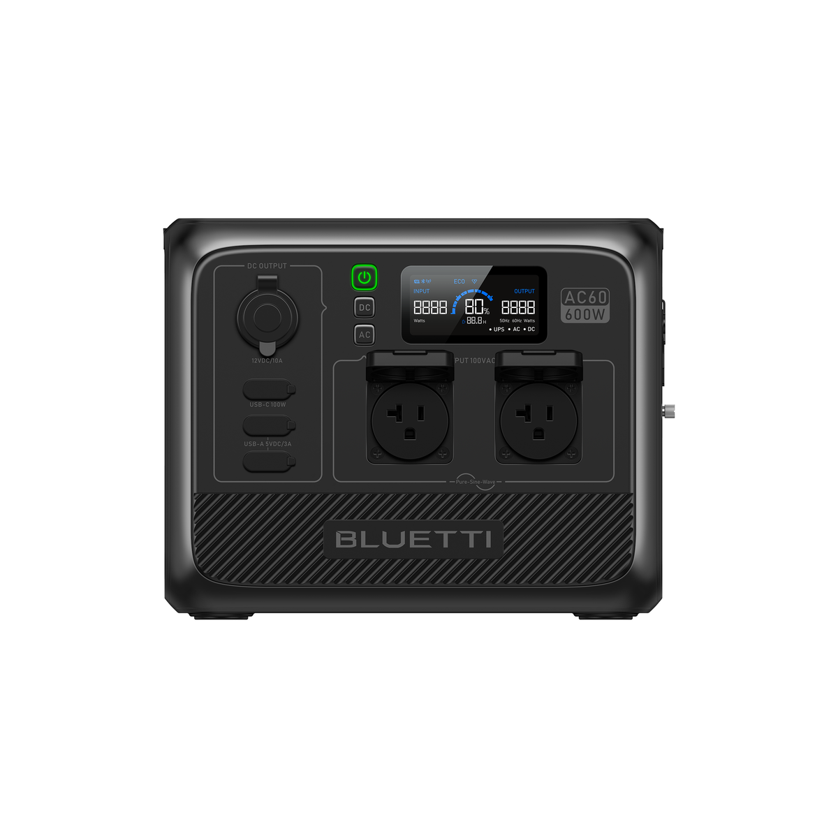 BLUETTI AC60容量ポータブル電源+PV200Dセット