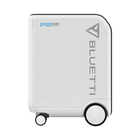 【終売】BLUETTI EP500 家庭用バックアップ可搬型電源 |防災推奨・非常用電源 |5120Wh、2000W