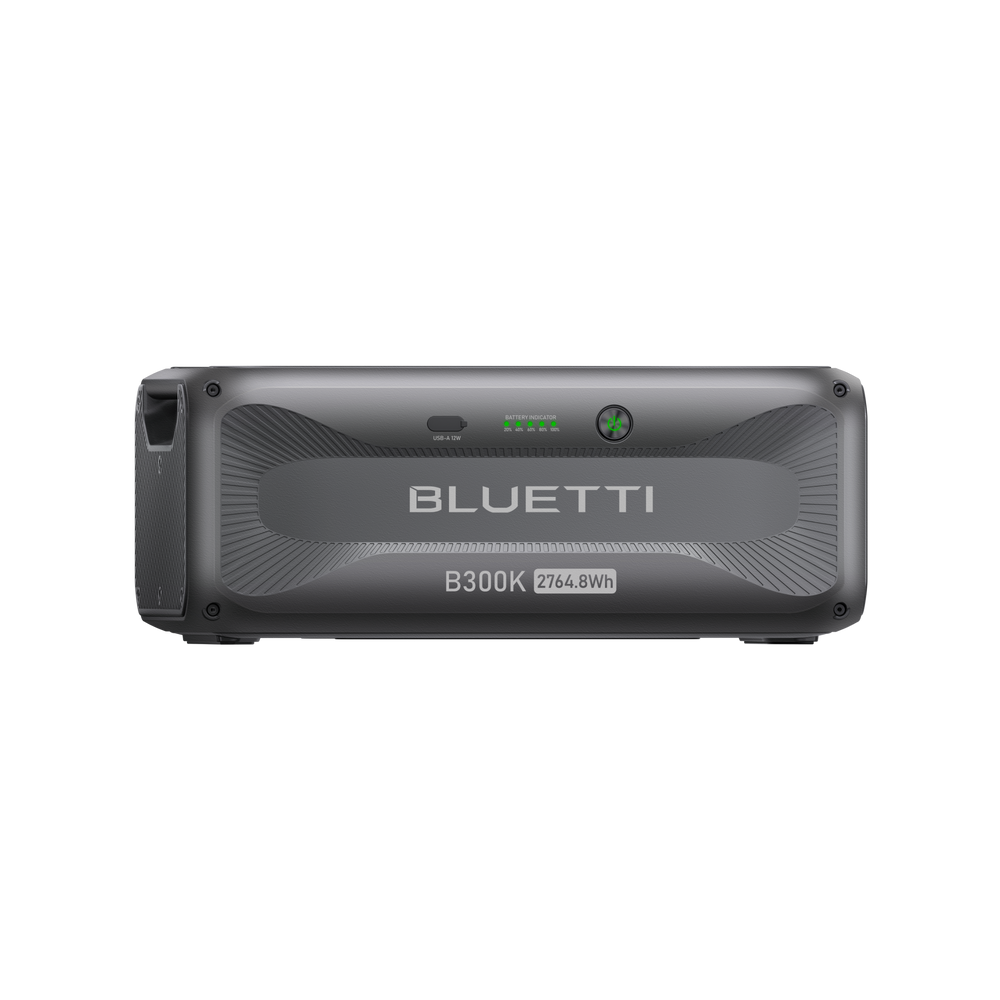 BLUETTI 拡張バッテリー B300K 大容量 2764.8Wh AC300 / AC500 / AC200L / AC200MAX用 リン酸鉄ポータブルバッテリー バックアップ電源 BMS搭載 純正弦波 MPPT制御 キャンプ/車中泊/防災グッズ/地震停電時に非常用電源