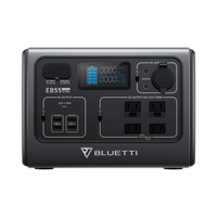 【終売】BLUETTI EB55 小型ポータブル電源 | 小型軽量・車中泊・キャンプ |537Wh、700W