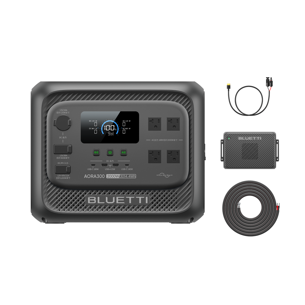 大幅値下げ！BLUETTI 2400WH ポータブル電源 大容量ポータブル電源 ブルーティ