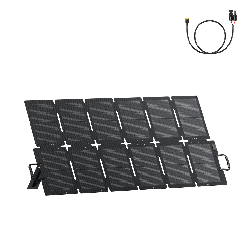 BLUETTI  220W ソーラーパネル | ソーラー充電ケーブル付き