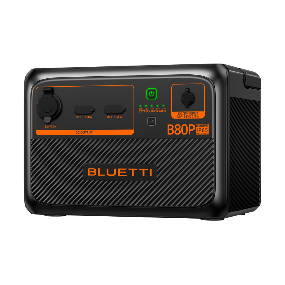 BLUETTI ポータブル電源 B80P 拡張バッテリー|806Wh
