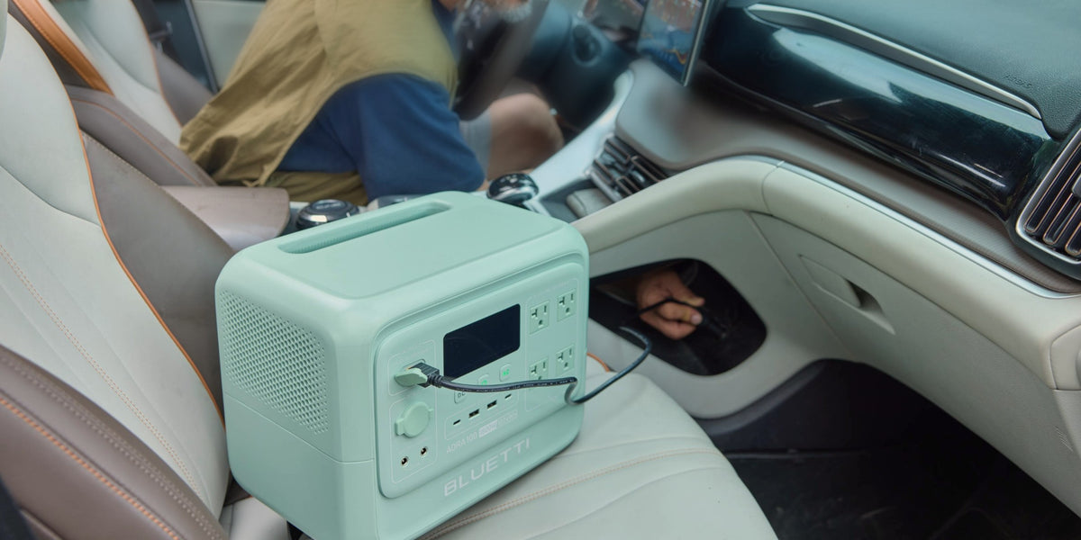 車に付いているコンセントでポータブル電源を充電できる？