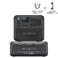 BLUETTI AC200L大容量ポータブル電源 | 防災推奨・車中泊・キャンプ |2048Wh、2000W