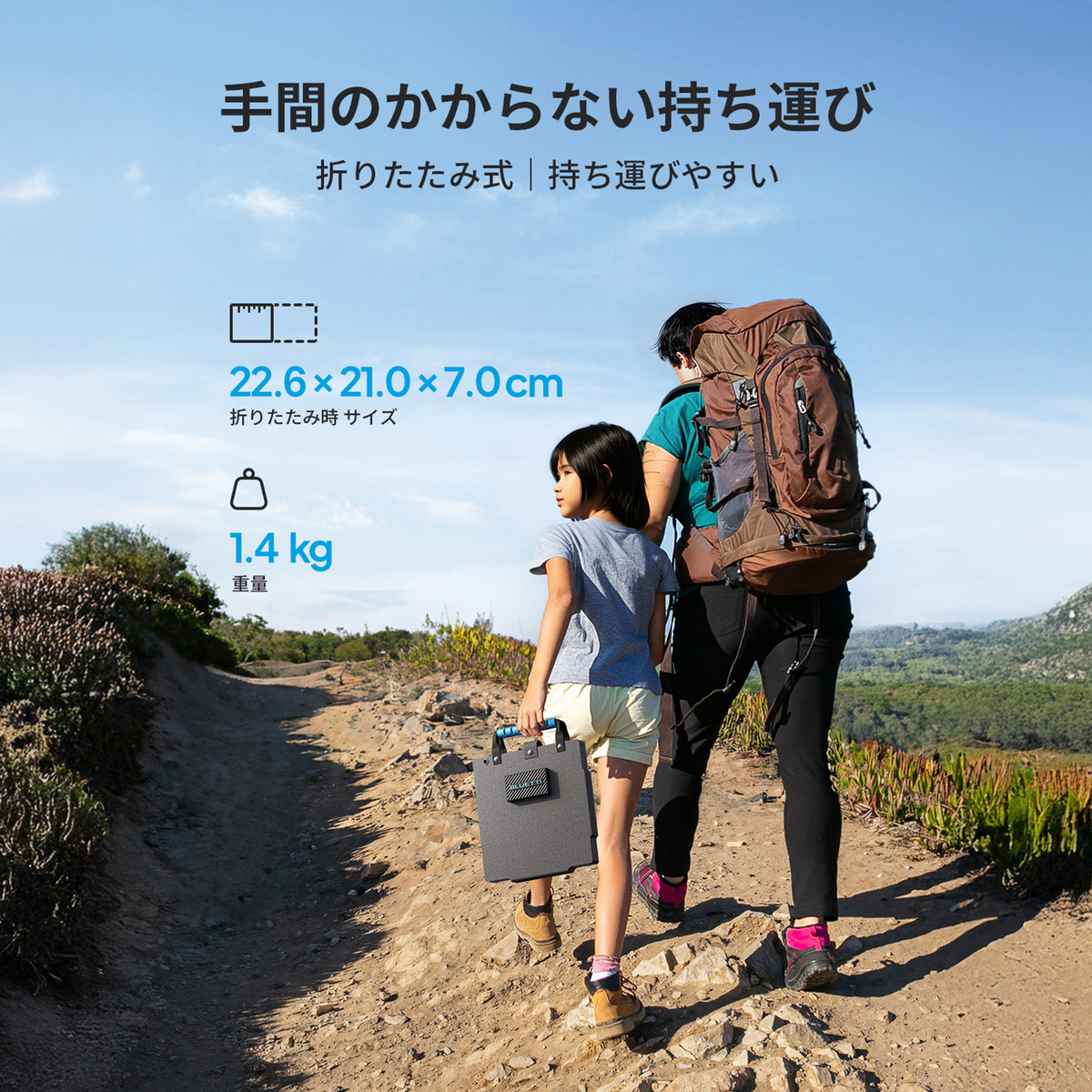 BLUETTI 60Wソーラーパネル