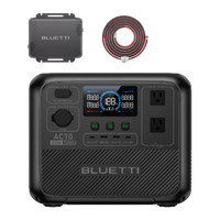 BLUETTI ポータブル電源 AC70+ソーラーパネル |768Wh、1000W