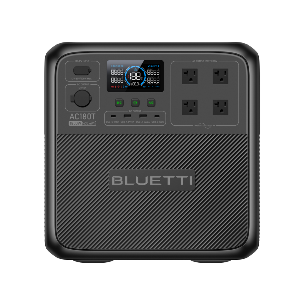 BLUETTI AC180T |1433Wh、1800W
