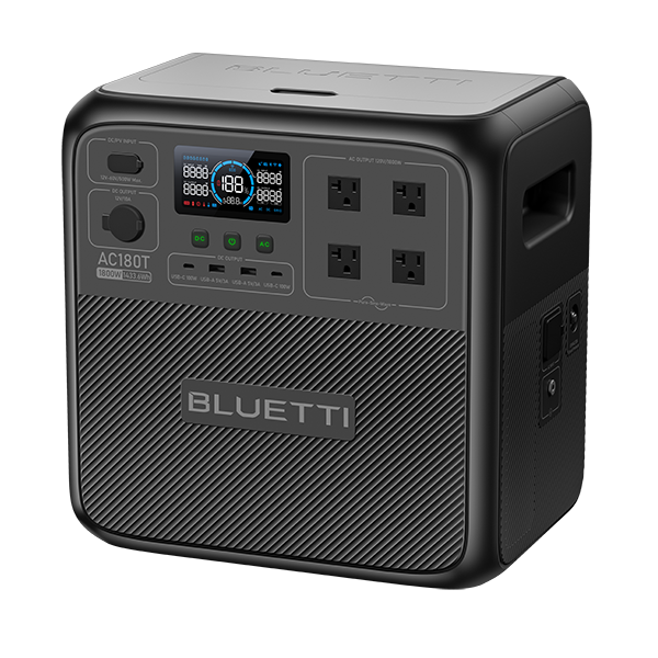 BLUETTI AC180T 大容量ポータブル電源 |1433Wh、1800W