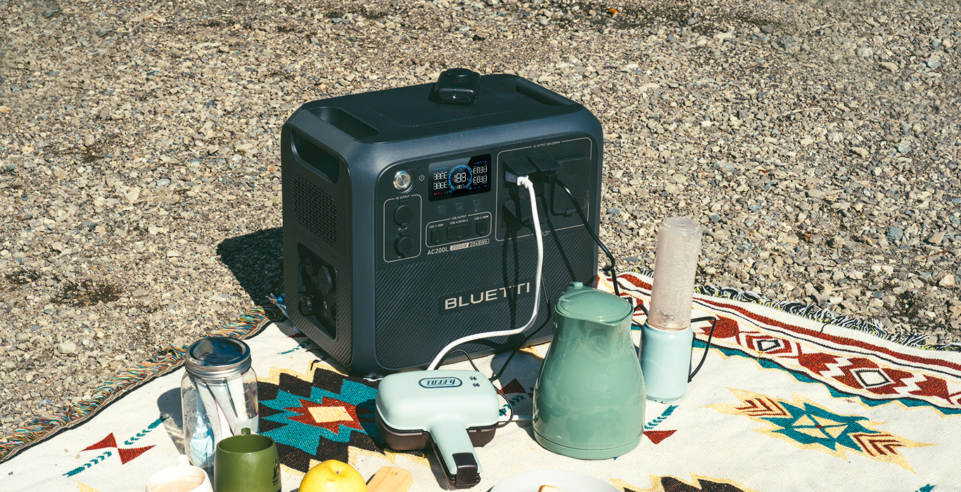 認定中古整備品】| BLUETTI AC2A 超小型ポータブル電源 |小型軽量・車