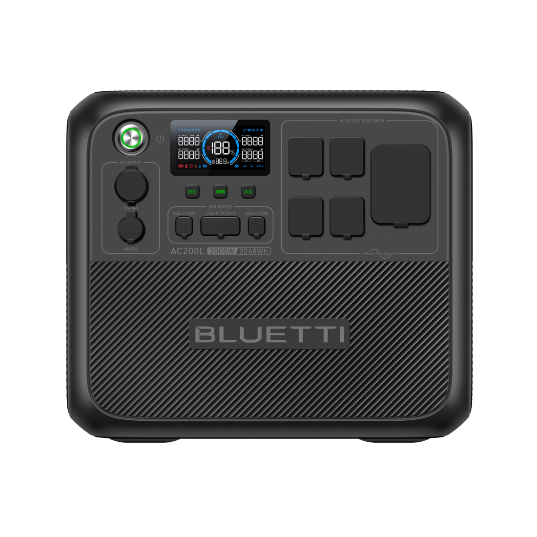 BLUETTI AC200L 大容量ポータブル電源 | 防災推奨 | 車中泊 ブルーティ