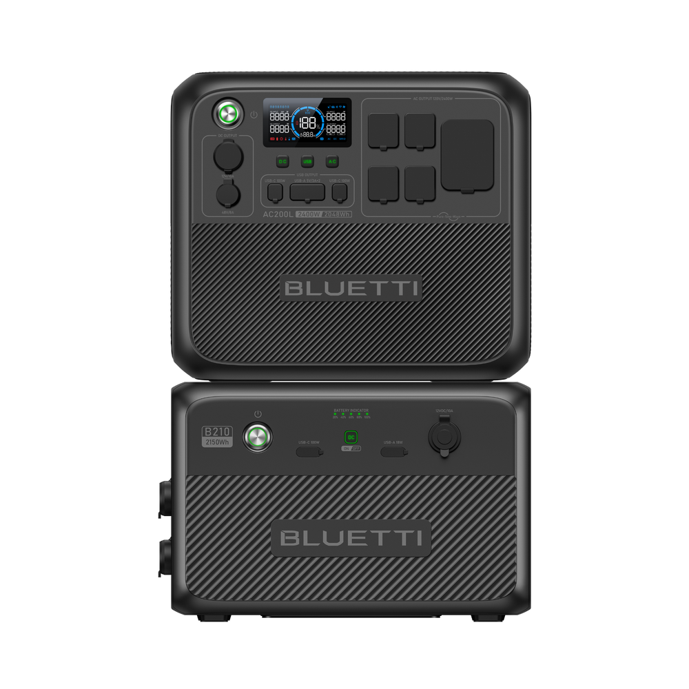 【終売】BLUETTI AC200L大容量ポータブル電源 | 防災推奨・車中泊・キャンプ |2048Wh、2000W